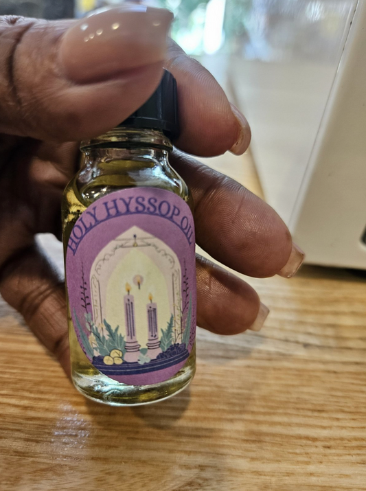 Holy Hyssop Oil, 1 oz.