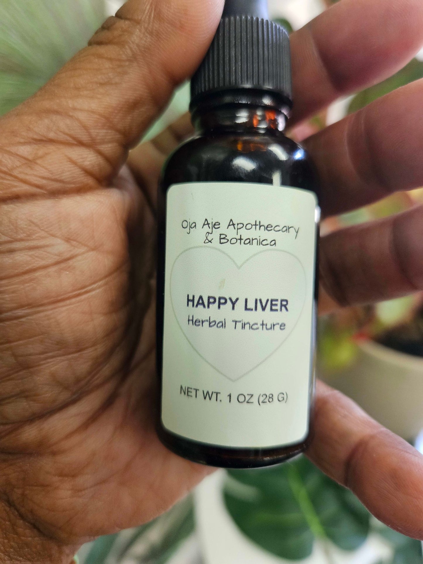 Happy Liver Herbal Tincture, 1oz.
